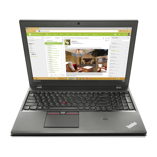 Lenovo ThinkPad T560 15.6" - Intel Core i7 6th - RAM 8GB - SSD 256GB Lenovo ThinkPad T560 15.6" - Intel Core i7 6th - RAM 8GB - SSD 256GB