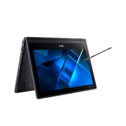 Acer TravelMate Spin B - 11.6" - Intel Pentium N5030 - RAM 8GB - SSD 256GB - لمس وقلاب مع قلم